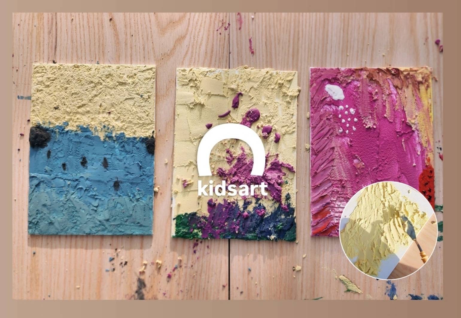 テクスチャーアートを体験しよう！